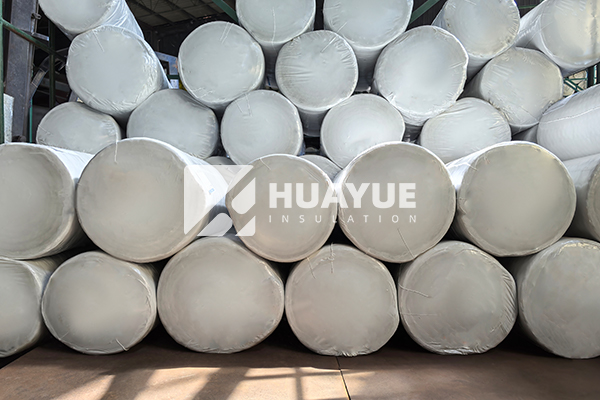 warehouse with insulated ductwork