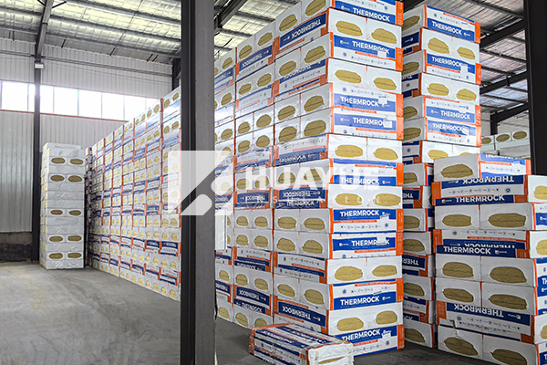 mineral wool insulation storage warehouse
