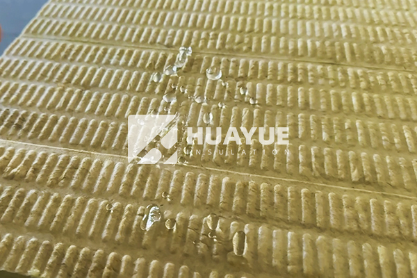 mineral wool insulation close-up image