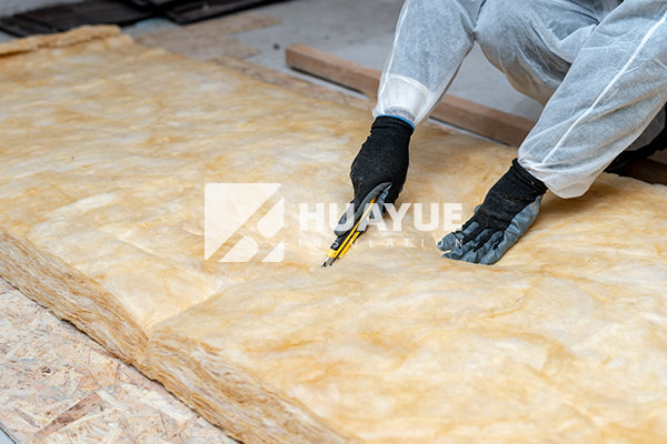 fiberglass insulation cutting detail
