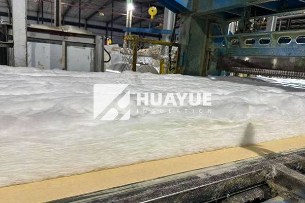 fiberglass insulation manufacturing line