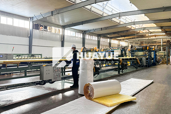 glass wool insulation production