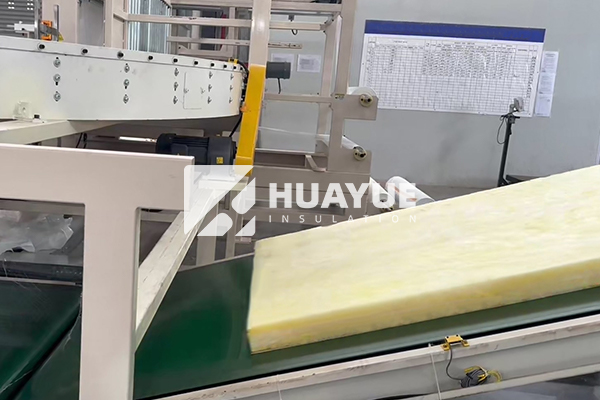 Glass wool manufacturing production line