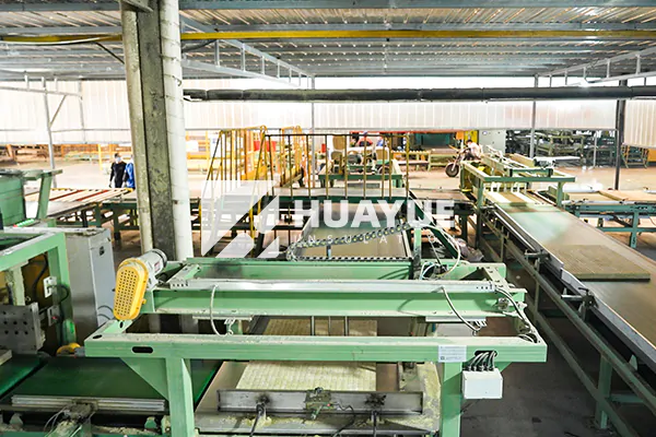 Mineral wool production line
