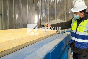 modern glass wool insulation production line