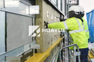 rock wool external wall insulation application