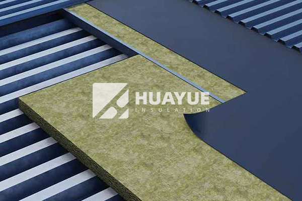 Product application image: rock wool insulation in roofing