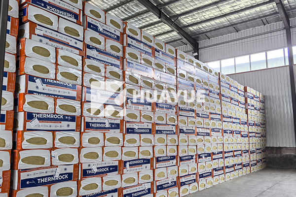 rock wool warehouse and storage image