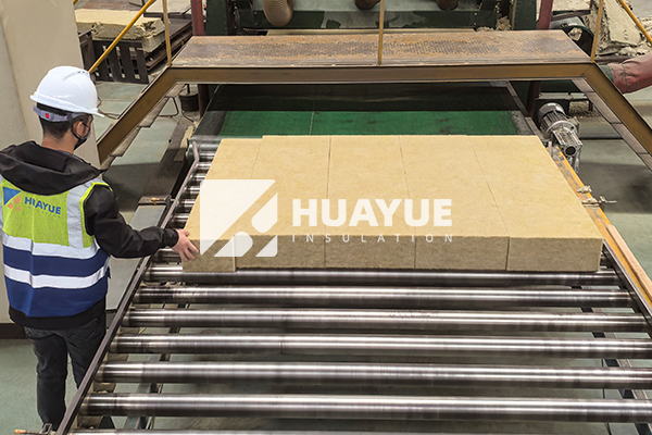 stone wool production line manufacturing process