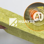 150 mm rock wool slab with a1 marking