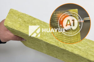 150 mm rock wool slab with a1 marking