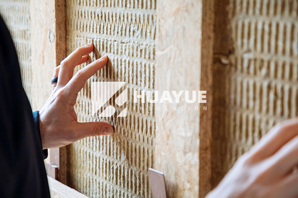 mineral wool partition wall and ceiling installation system