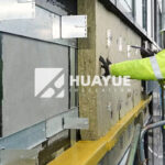 mineral wool wall installation