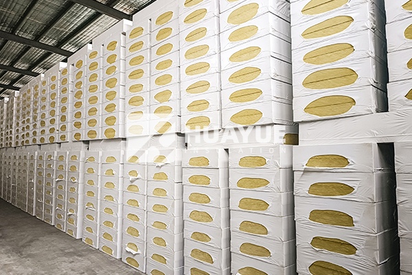 rock wool insulation installation for wall and ceiling systems