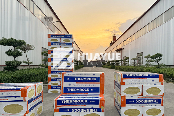 rock wool exterior installation on residential home