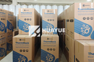 rock wool pipe insulation package