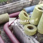 mineral wool insulation pipe detail for industrial applications