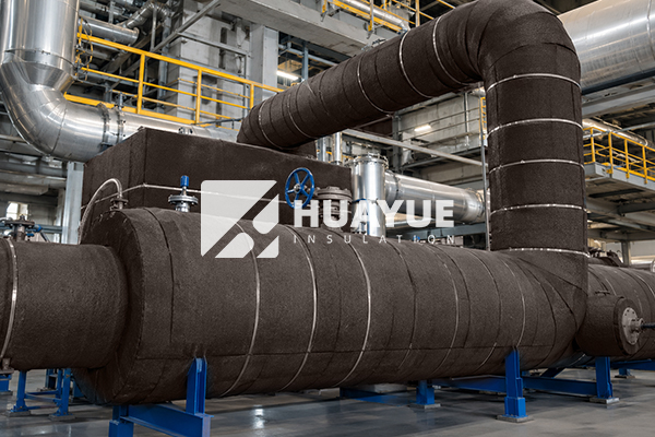 black rock wool insulation application in power plant black rock wool insulation application in industrial facility