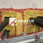 fire stopping rock wool for cable penetration firestop