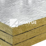 rock wool faced insulation board with aluminum foil facing