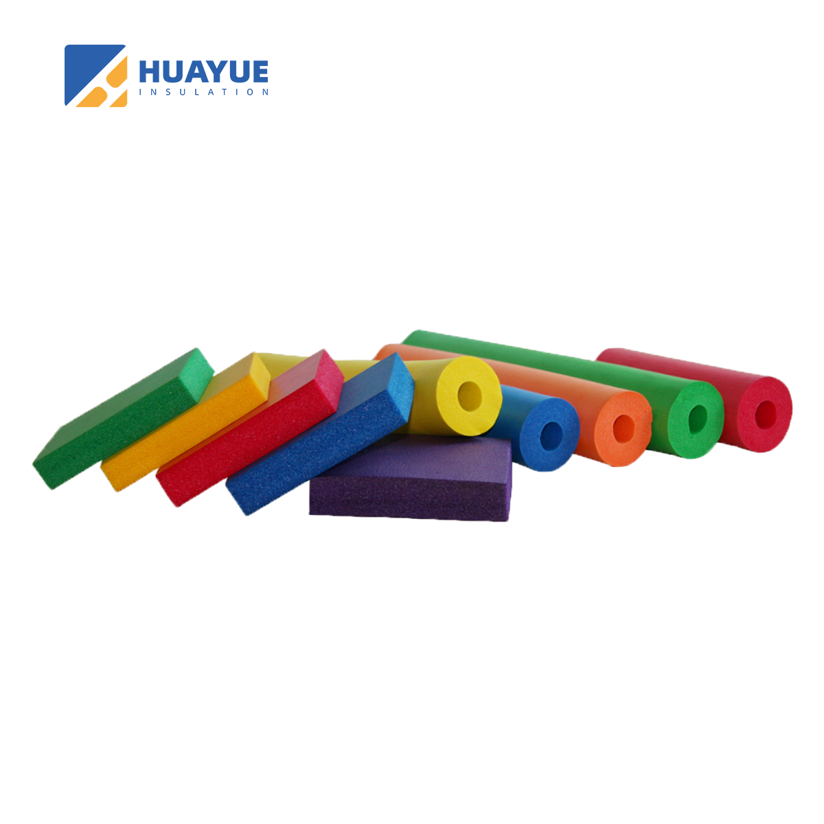 Colorful Rubber Foam