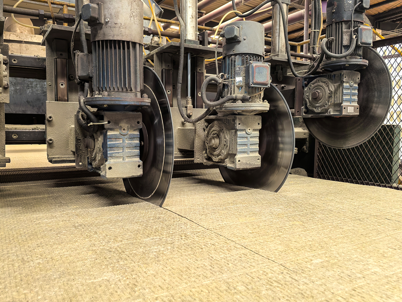 Rock wool production line