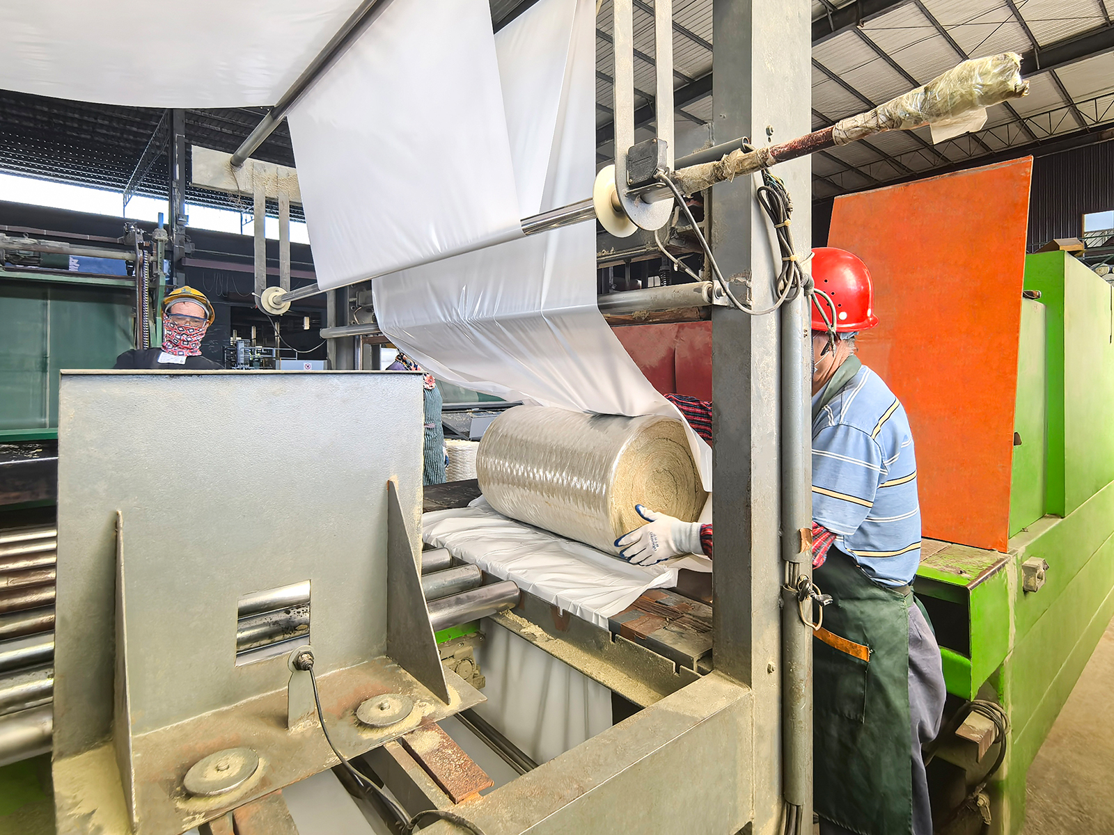 Rock wool production process