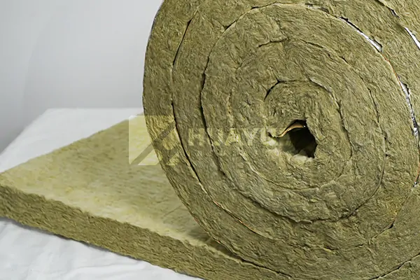 Rock wool ceiling support and fit detail