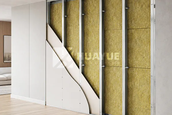 rock wool acoustic panel application