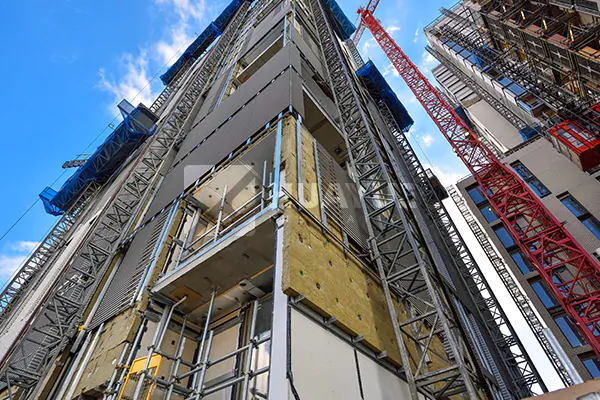 Rock wool floor insulation across common floor assemblies