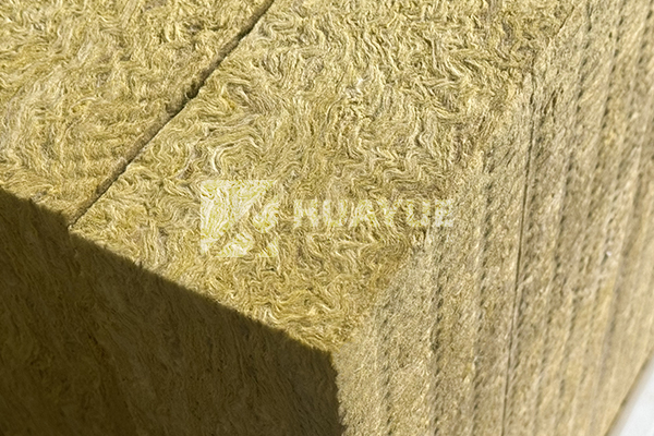 rock wool panel core and facing detail for fire specification