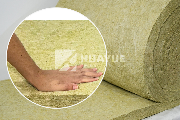 rock wool roll in flexible blanket form