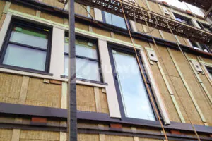 rock wool board installation fit