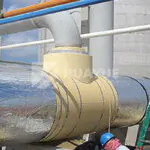 rock wool pipe lagging system